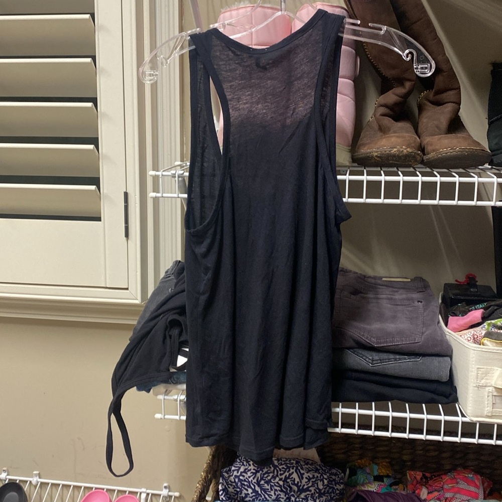 Splendid Black Tank Top Medium - Picture 3 of 3